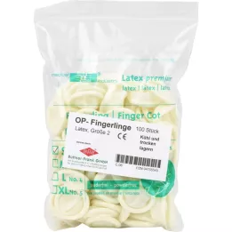 OP-FINGERLING Tamanho 2, 100 peças