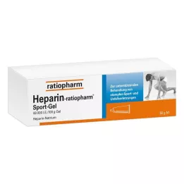 HEPARIN-RATIOPHARM Gel Esportivo, 50 g
