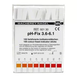 PH-FIX Tiras indicadoras pH 3,6-6,1, 100 unidades