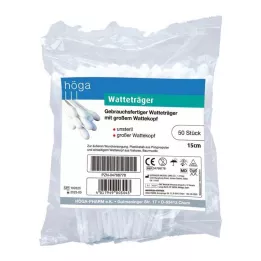 WATTETRÄGER 15 cm com cabeça grande de algodão, 50 unidades