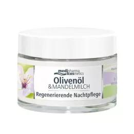 OLIVEN-MANDELMILCH cuidado noturno regenerador, 50 ml