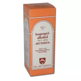 ISOPROPYLALKOHOL 70% V/V Hetterich, 100 ml