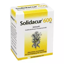 SOLIDACUR Comprimidos revestidos por película de 600 mg, 50 unidades