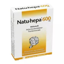 NATU HEPA Comprimidos revestidos de 600 mg, 20 unidades