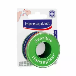 HANSAPLAST Patch de fixação Sensitive 2,5 cm x 5 m, 1 peça