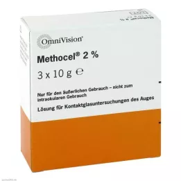 METHOCEL Colírio 2%, 3X10 g