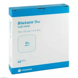 BIATAIN Penso de espuma Ibu 10x10 cm suavemente adesivo, 5 peças