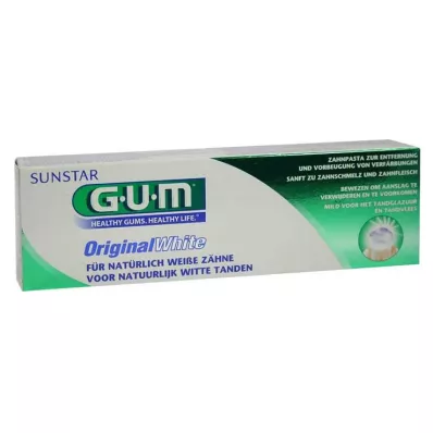 GUM Pasta de Dentes Original Branca, 75 ml GUM Pasta de Dentes Original Branca, 75 ml
