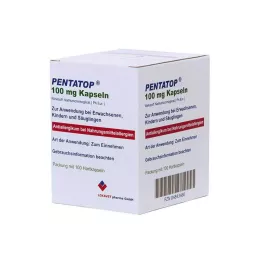 PENTATOP Cápsulas de 100 mg, cápsulas duras, 100 unidades