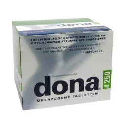 DONA Comprimidos revestidos de 250 mg, 240 unidades