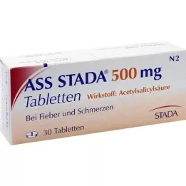 ASS STADA comprimidos de 500 mg, 30 unidades