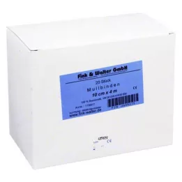 MULLBINDEN 10 cmx4 m 100% algodão, 20 peças