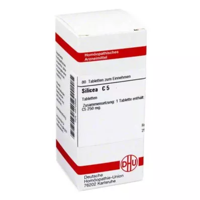 SILICEA C 5 comprimidos, 80 unidades