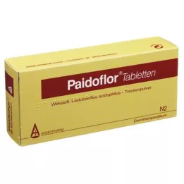 PAIDOFLOR Comprimidos mastigáveis, 50 unidades