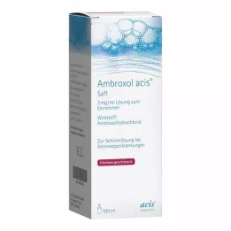 AMBROXOL suco de acis, 100 ml