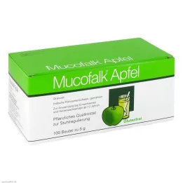 MUCOFALK Maçã Gran. para preparação de suspensão para uso oral, 100 unid