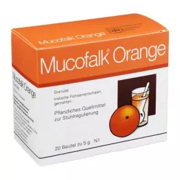 MUCOFALK Gran. Laranja para preparação de suspensão para uso oral, 20 unid