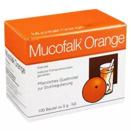 MUCOFALK Gran. Laranja para fabricação de suspensão para uso oral, 100 unid