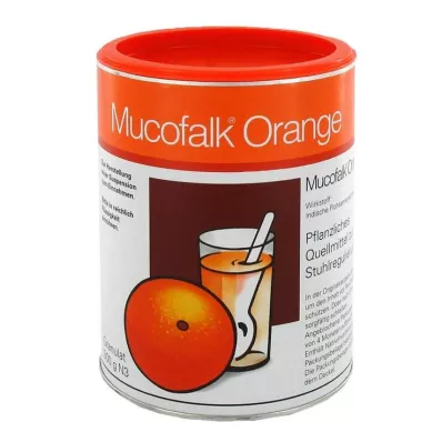 MUCOFALK Gran. Laranja para fabricação de suspensão para uso oral, 300 g MUCOFALK Gran. Laranja para fabricação de suspensão para uso oral, 300 g