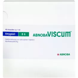 ABNOBAVISCUM Amygdali D 6 ampolas, 48 unidades