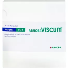 ABNOBAVISCUM Amygdali D 20 ampolas, 48 unidades