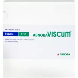 ABNOBAVISCUM Betulae D 30 ampolas, 48 unidades