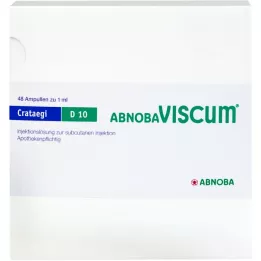 ABNOBAVISCUM Crataegi D 10 ampolas, 48 unidades