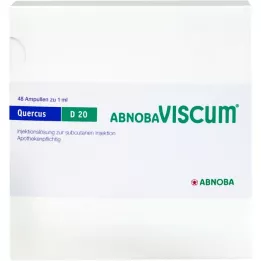 ABNOBAVISCUM Quercus D 20 ampolas, 48 unidades