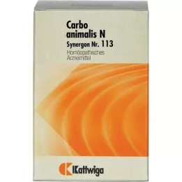 SYNERGON KOMPLEX 113 comprimidos Carbo animalis N, 200 unidades