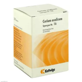 SYNERGON KOMPLEX 16 comprimidos de Cerium oxalicum, 200 unidades