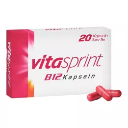 VITASPRINT Cápsulas de B12, 20 unidades