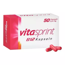 VITASPRINT Cápsulas de B12, 50 unidades