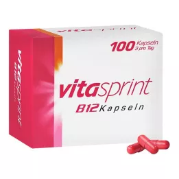 VITASPRINT Cápsulas de B12, 100 unidades