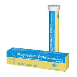 MAGNESIUM VERLA Comprimidos efervescentes, 20 unidades