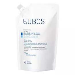 EUBOS CREME Frasco de Recarga de Banho de Óleo, 400 ml