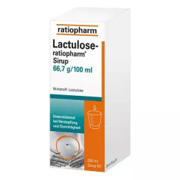 LACTULOSE-xarope ratiopharm, 200 ml