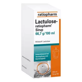 LACTULOSE-xarope ratiopharm, 500 ml