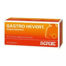 GASTRO-HEVERT Comprimidos para estômago, 40 unidades