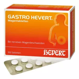 GASTRO-HEVERT Comprimidos para estômago, 100 unidades