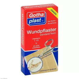 GOTHAPLAST Suporte para curativos 4 cm x 1 m cortado, 1 peça