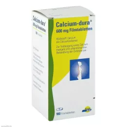 CALCIUM DURA Comprimidos revestidos por película, 100 unidades