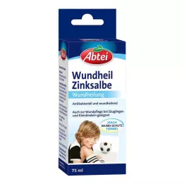 ABTEI Pomada de zinco para cicatrização de feridas, 75 ml