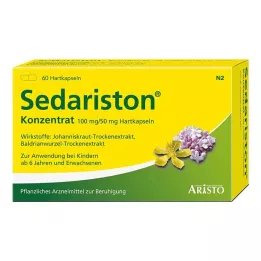 SEDARISTON Cápsulas duras concentradas, 60 unidades