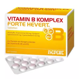 VITAMIN B KOMPLEX comprimidos de forte Hevert, 200 unidades