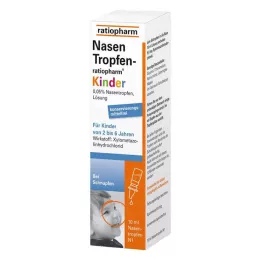 NASENTROPFEN-ratiopharm Kinder Sem conservantes, 10 ml