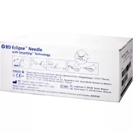 BD ECLIPSE Cânula de injeção de segurança 30 G 1/2, 100 unidades
