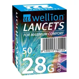 WELLION Lancetas 28 G, 50 pcs