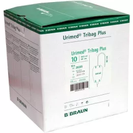 URIMED Saco de urina para perna Tribag Plus 500ml 50cm ster., 10 unidades