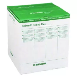 URIMED Saco de urina para perna Tribag Plus.500 ml 80 cm unst., 10 unidades