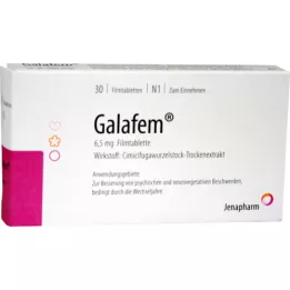 GALAFEM Comprimidos revestidos por película de 6,5 mg, 30 unidades